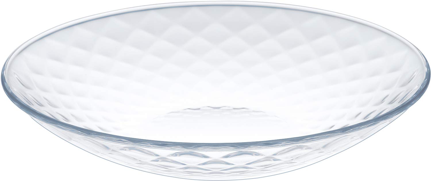 

Toyo Sasaki Glass Reflet Bowl Made in Dishwasher Good Design Award Large Noodle Round Glass 23, Japan, Safe, Winning, Plate, Plate, Plate, Plate,