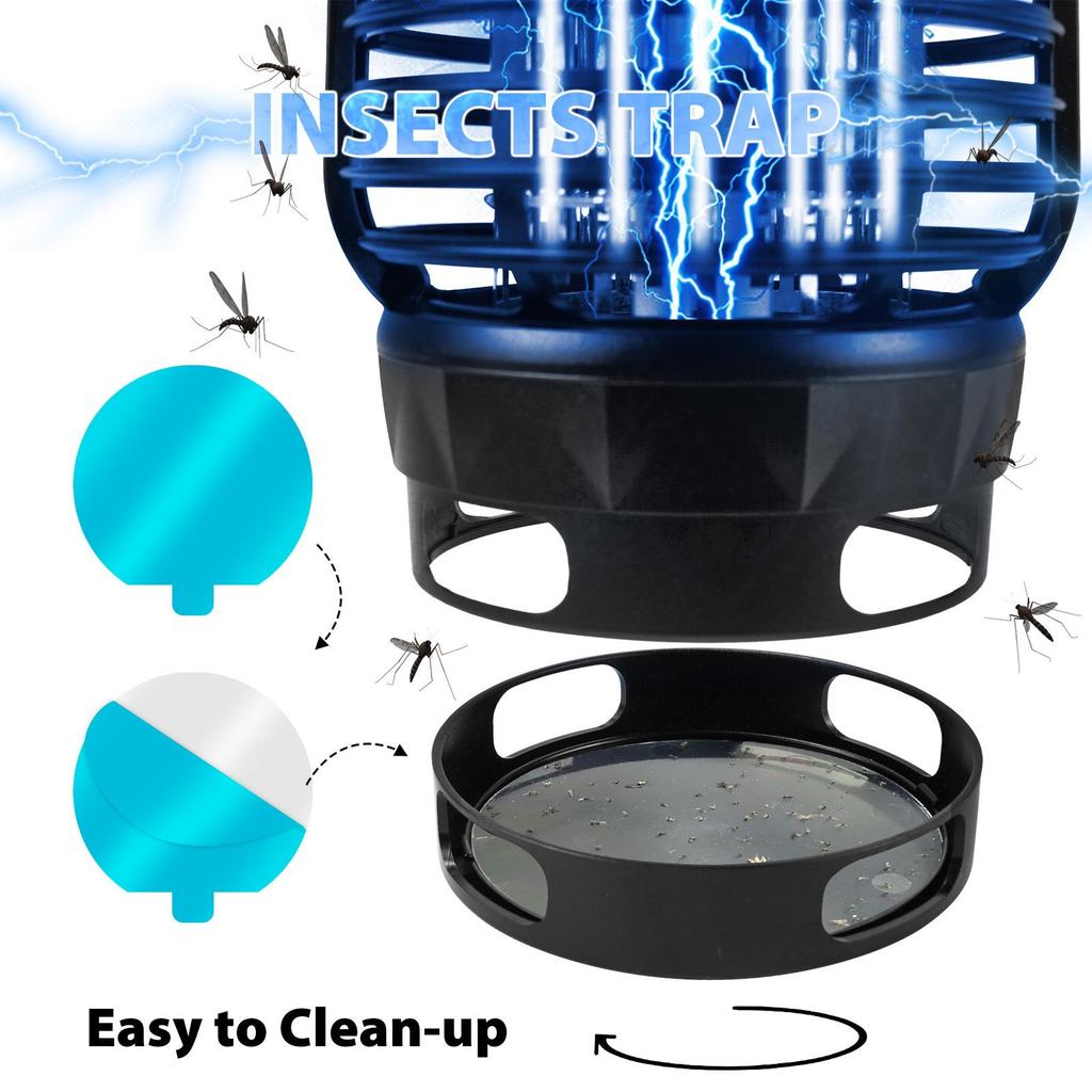 2026 GOOTOP 20W Mosquito & Bug Zapper Lamp - EPA Certified Insect Trap