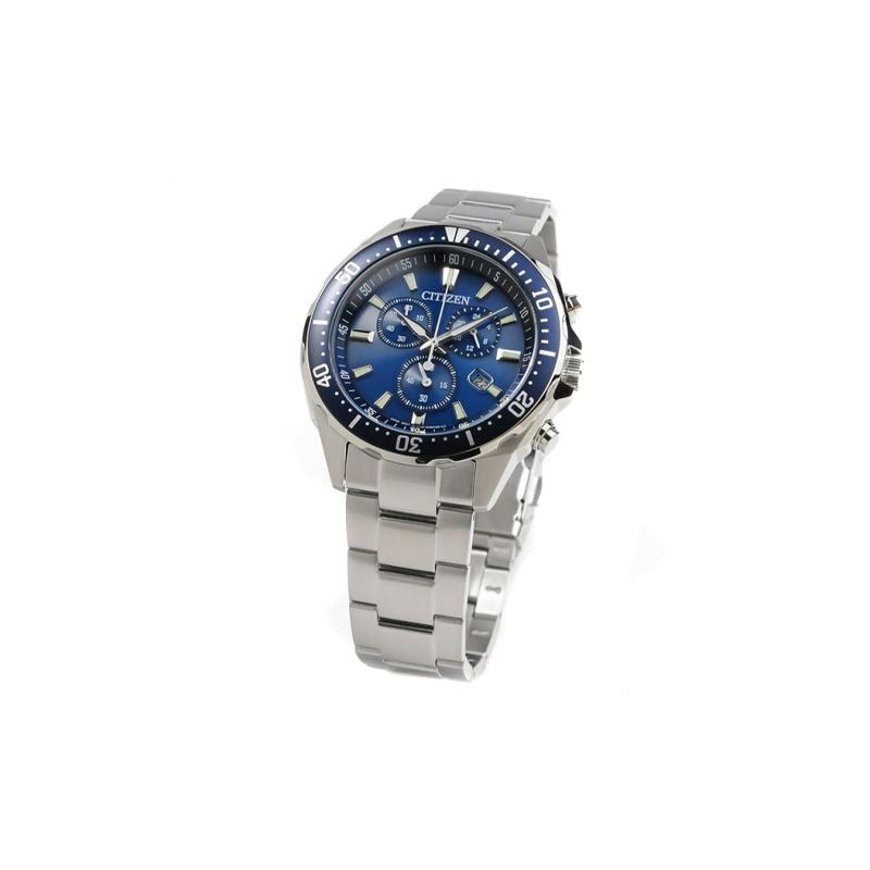 Citizen Eco-Drive Serie Eco-Drive Serie Eco-Drive Solar Quarz Stahlarmband Herrenuhr Blaues Zifferblatt VO10-6772F