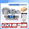 Solid Electroplated Iron Dumbbell