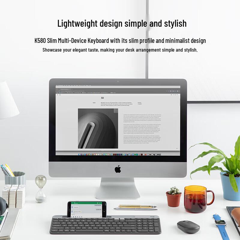 Logitech K580 Slim Multi-Device Wireless Keyboard