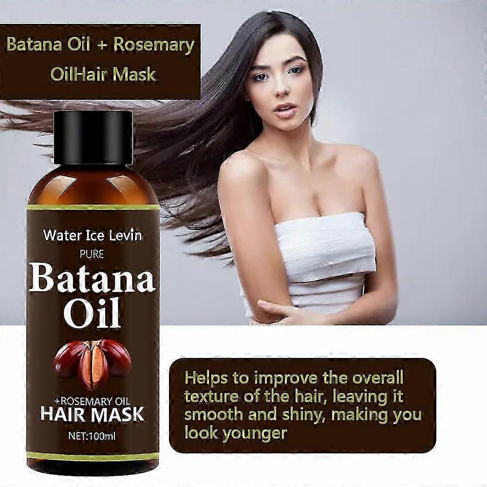 Raw Batana Oil for Hair Growth, 100% Natural Organic Botana Oil for Men & Women, Enhances Thickness, Prevent Hair Loss, Strengthen & Moisturizing 100m