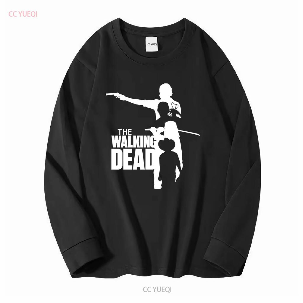 4 W D CHARACTERS MENS T SHIRT WALKING DIXON DEAD DARYL GRIMES MICHONNE S 5XL long or short sleeves vintage Washed streetwear