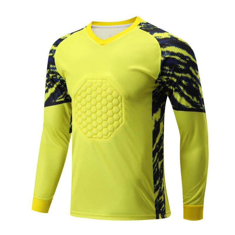 Men's and Women's Long Sleeve Protective Goalkeeper Jersey - Training and Match Uniform