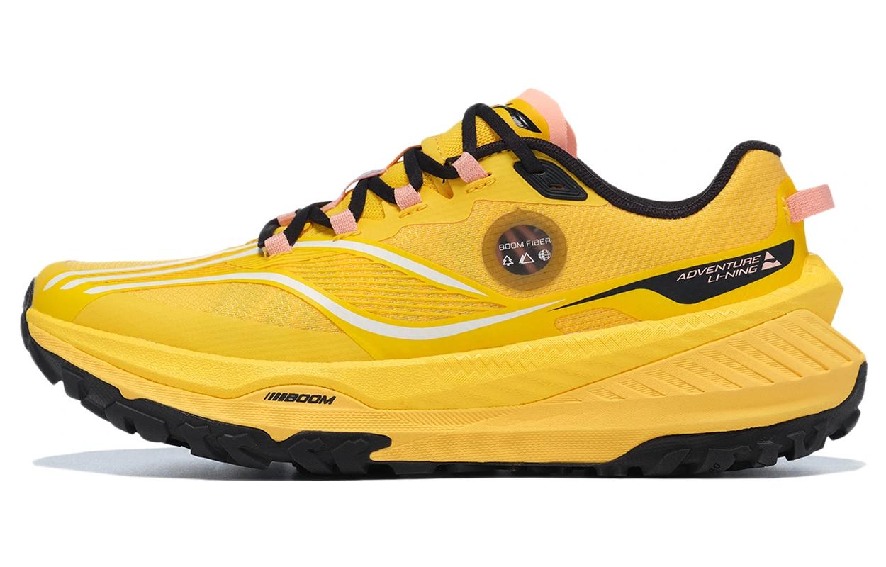 Li Ning Удобная ткань Амортизация Нескользящая Износостойкая Низкие Повседневные Кроссовки для Трейлраннинга ARNT004-1 37