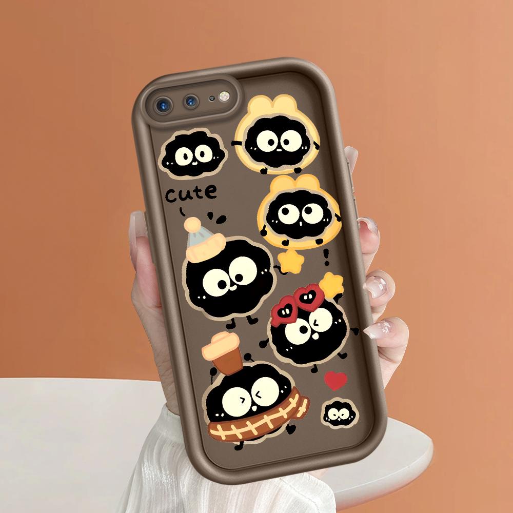 Lovely Cartoon Ladder Silicone Phone Case for iPhone Samsung Galaxy Xiaomi Redmi POCO HUAWEI Honor Shockproof Rubber Cover Casing