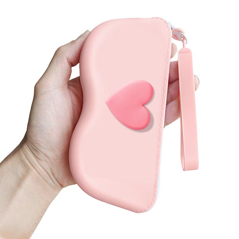 Modische Tragbare Multifunktionale Brillen Tasche Wasserdicht Staubdicht Münzbeutel Silikon Kleine Gegenstände Taschen Brillenetui für Reisen