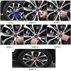 20/40Pcs Car Wheel Nut Caps 17/19/21mm Auto Hub Screw Cover Black Plastic Anti Dust Car Wheel Nut Bolt Covers Tire Accessories
