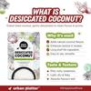 Urban Platter Desiccated Coconut (Unsweetened), 500g