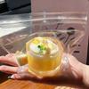 Simulated Milkshake Cup Squeeze Toy Slow Rebound Focus Aid Relaxation Blueberry Mango Banana Peach Fruit Milkshake Stress Relief Toy