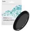 KENKO PRO1D Smart Variable ND Filter, 55mm, ND3-32 (no X-shaped Unevenness), ND3-450 (stepless Adjustment), Water-repellent/oil-repellent Coating, Mad