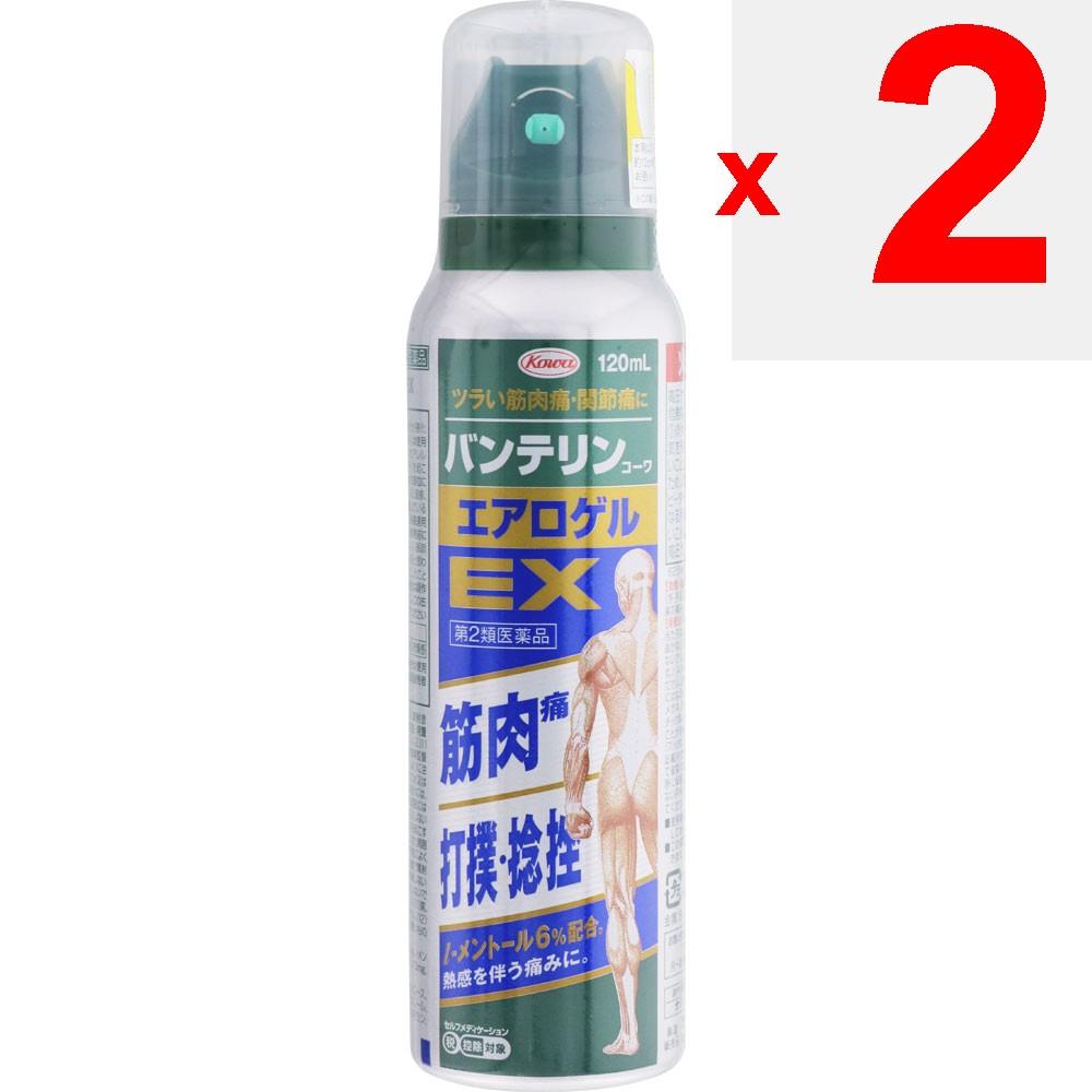 Kowa Bantelin Kowa Aero Gel EX 120ml Spray Topical agents Efficacy: Muscle pain, bruises, sprains, lower back pain, joint pain, tendonitis (hand/wrist