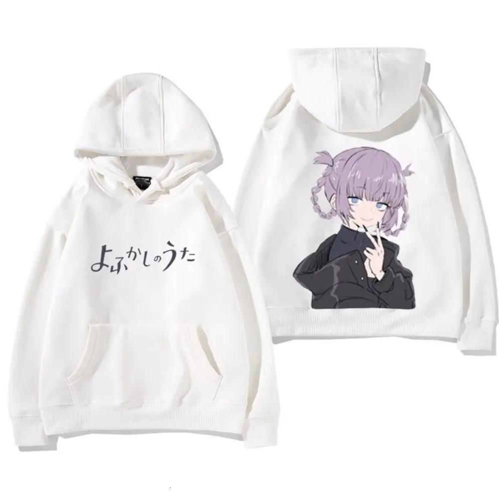 New Japanese anime Call of the Night Nazuna Nanakusa Ko Yamori Cartoon hooded sweatshirt Men s and women s Y K hoodies02