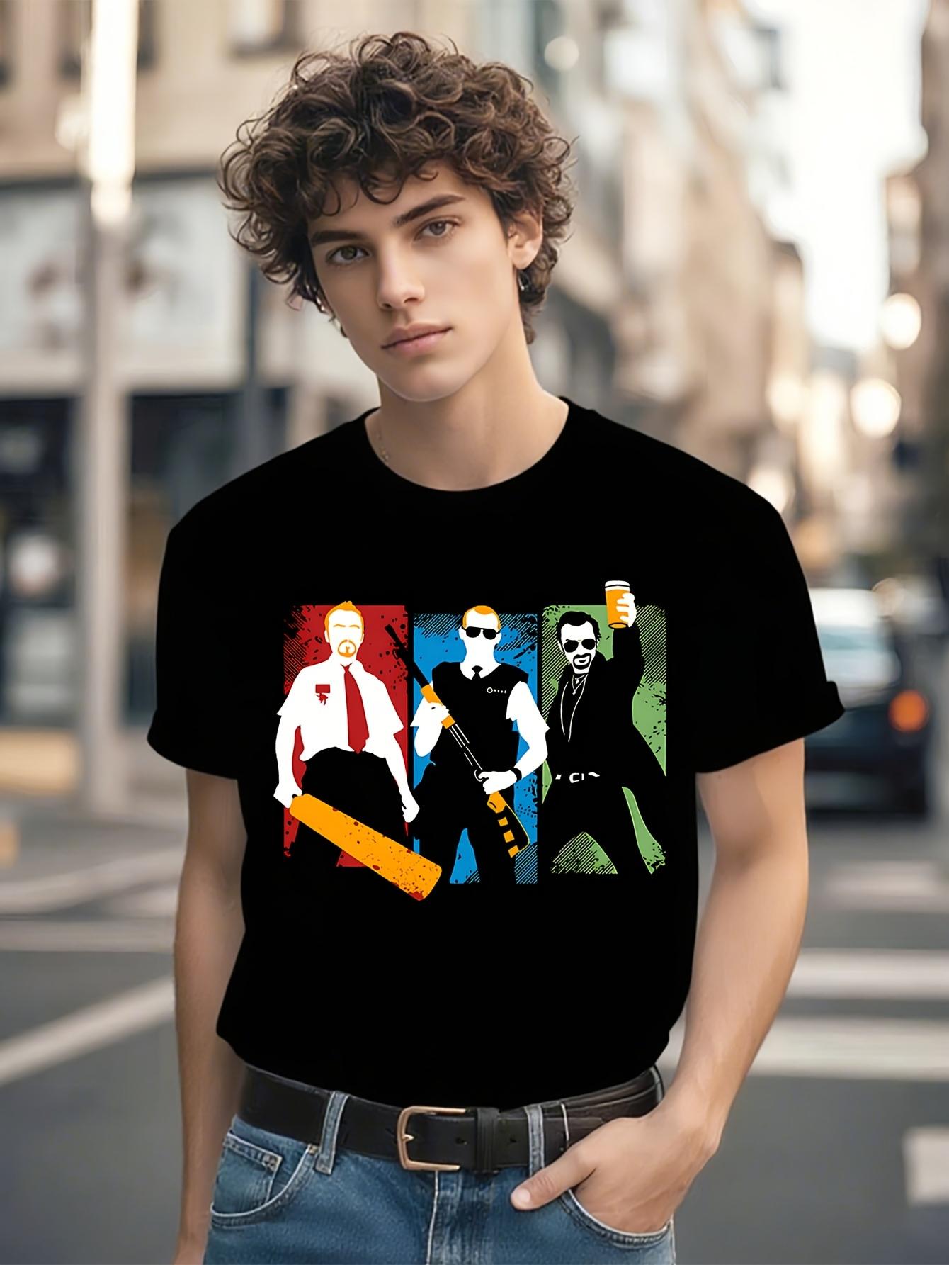Three Flavours Cornetto Trilogy Cotton T-shirt XXXXL