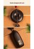Red Sandalwood Ping An Kou Car Pendant - High-End Rearview Mirror Ornament for Men and Women