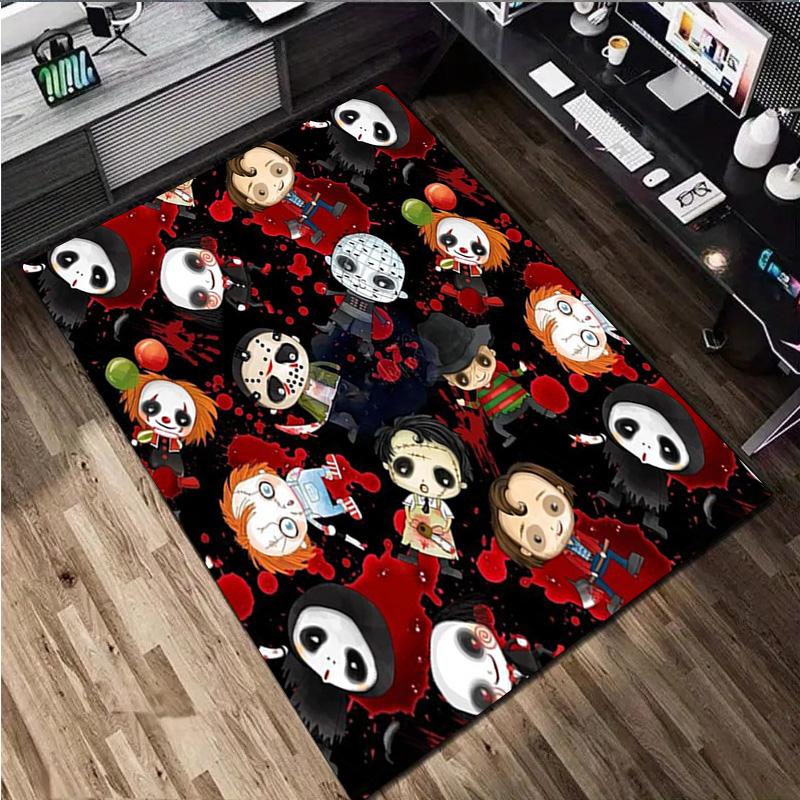 Horror Characters Home Decorative Rugs Office Carpets Room Mats Computer Chair Rug Festival Gifts