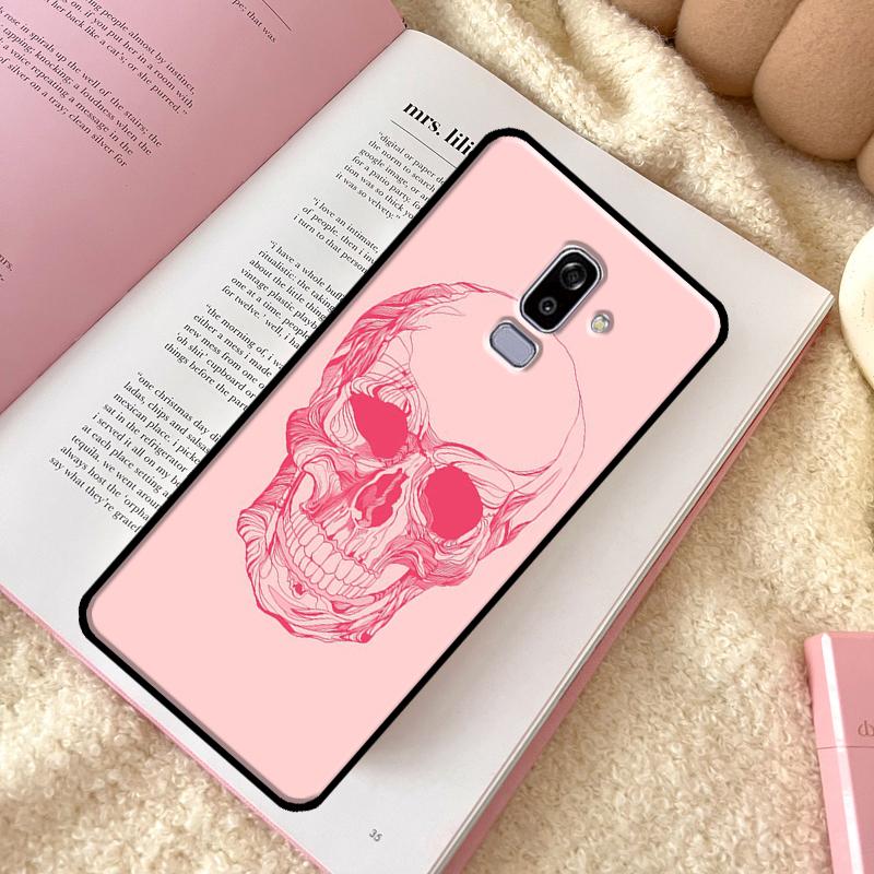 Funny Skull Phone Case For Samsung Galaxy J6 J4 Plus A6 A7 A8 A9 J8 2018 A3 A5 J1 2016 J3 J7 J5 2017