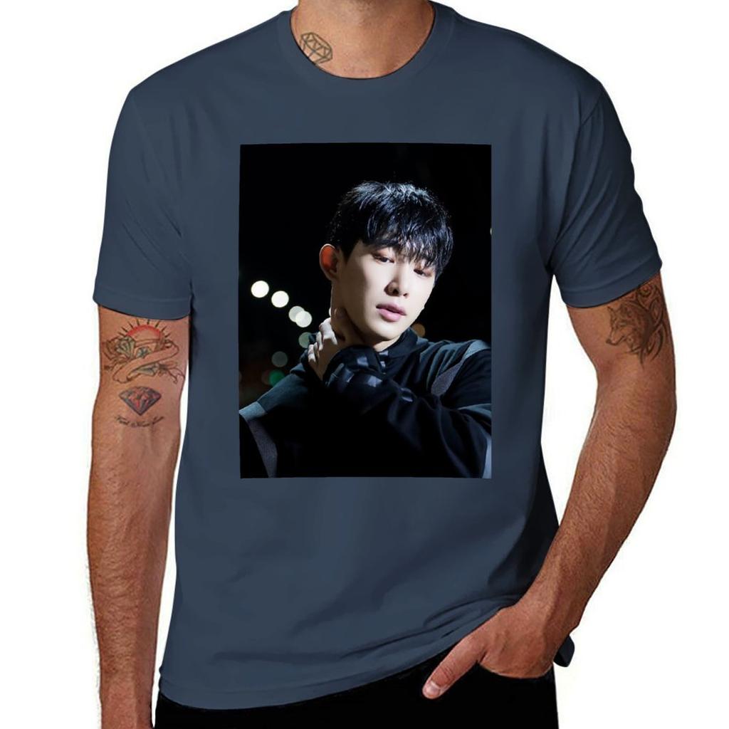 Monsta X Wonho TShirt Lightweight Gym Training TShirt