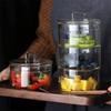 Nordic Style Transparent Glass Storage Bowl for Candy Biscuits Food Organizer Household Salad Dried Fruit Bowl Kitchen Tableware