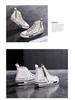 Hong Kong Style High-Top Canvas Shoes: Japanese Retro Zipper Trendy Workwear for Men