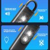 Stroboskop Taschenlampen Schlüsselanhänger 300 Lumen Persönliches Sicherheitslicht mit Schlüsselring Kompakt Tragbar Dual-LED Taschenlampe für Outdoor-Notfälle