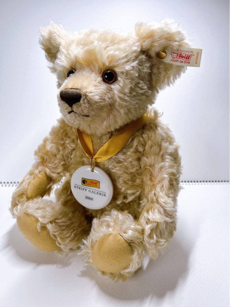 [USED] Teddy Bear Steiff Gallery Shop Teddy Bear 2000 Limited Edition of 2000