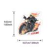 50PCS Retro Horror Skull Stickers for Motorcycle, Notebook, Luggage, Skateboard, and Water Cup - Waterproof Decals