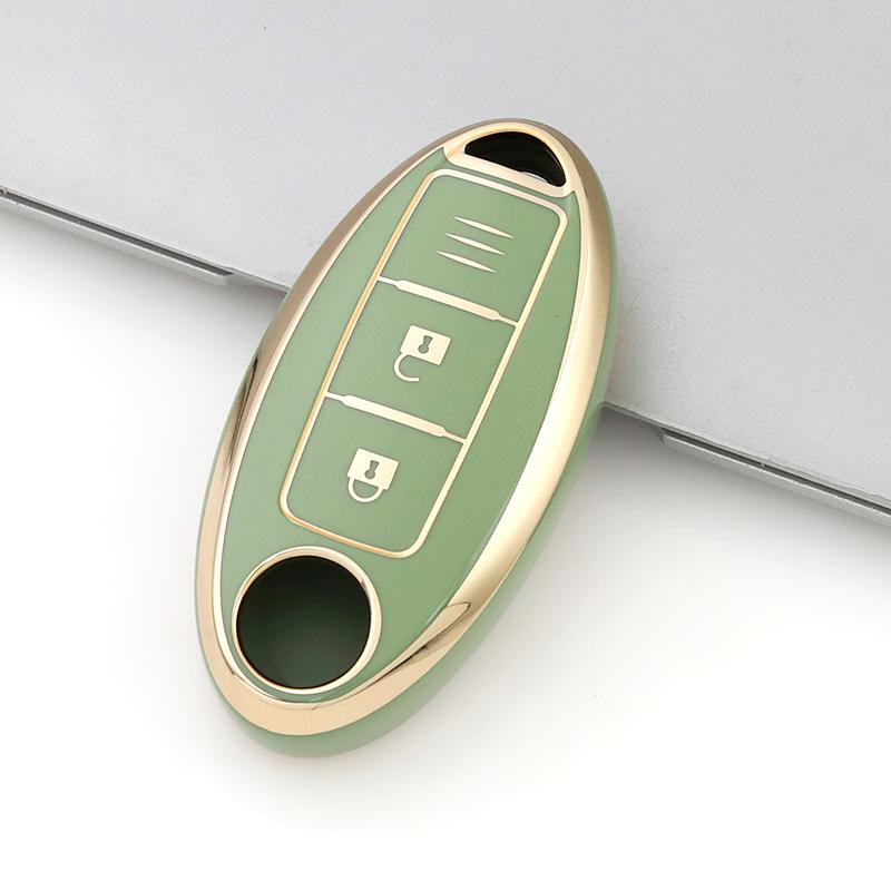 3 Buttons Keyless Shell Bag For Nissan Juke Leaf Micra K12 Note Patrol Qashqai J11 J10 Tiida Versa X-trail Xtrail T32 Soft Key Cover Case