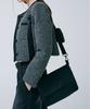 Bymoss Keyring Leather Mini Crossbody Bag 2 - Black
