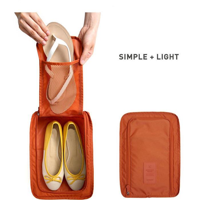 Portable folding shoe storage bag for business trips small shoe bag storage bag Multi-functional waterproof beach travel shoes bag