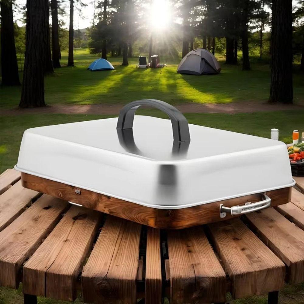 Hitzebeständige Restaurant-Küche Abdeckung S/M/L/XL Bratpfannen-Abdeckung Steak Kochen