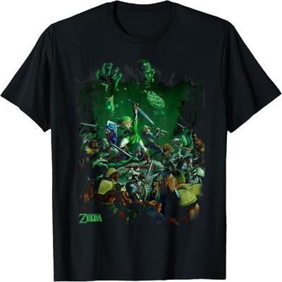 Графическая футболка Nintendo Zelda Финальная битва Ганондорфа Футболка