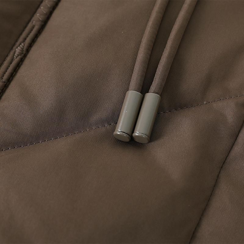 Middle Aged and Elderly Down Jacket Winter Plus Size Cotton Jacket Warm Winter Clothing Casual Down Jacket