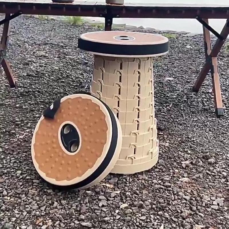 Folding Telescopic Camping Stool