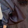 Large-capacity Casual Retro Bag Women's 2025 New High-value Simple Tote Bag Commuter Shoulder Messenger Bag Tide