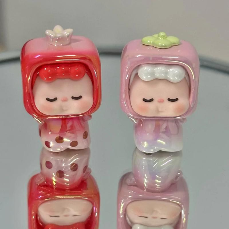 Genuine Amlls Wuwu Fruit Recipe Series Blind Bag Mini Mystery Box Trendy Kawaii Action Figure Desktop Ornament Christmas Gift Poseable Articulated