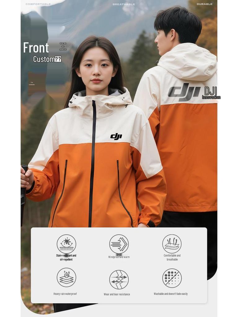 Men's Custom Logo Anti-Static Thickened Windproof Work Jacket for Autumn and Winter