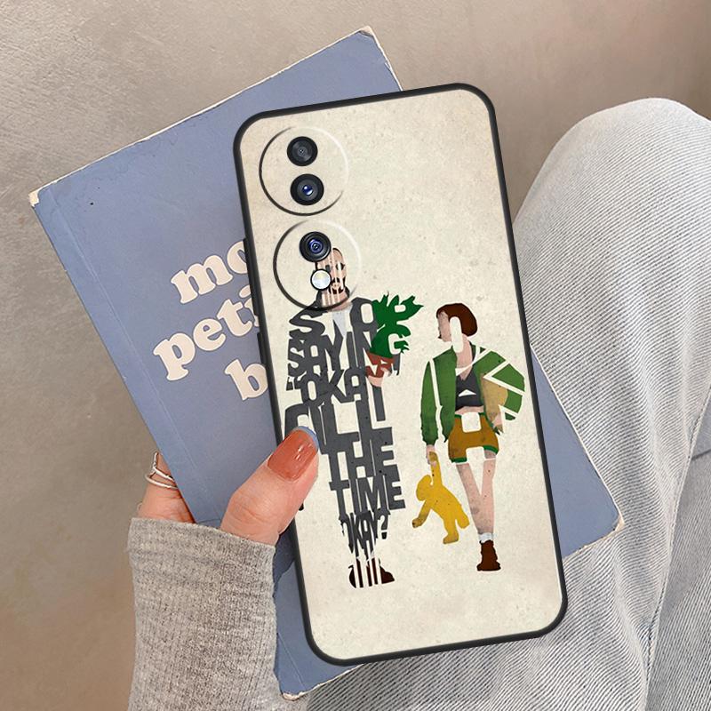 

Чехол Leon The Professional для Honor Magic 8 Pro 5 6 7 Lite Чехол для Honor 200 400 90 70 50 X8a X8b X9a X9b X9c Honor 70