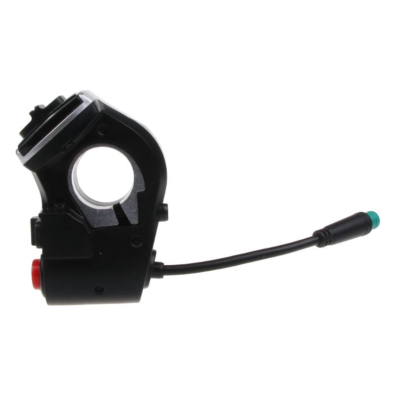 Lätt styrets kontroller Elektrisk skoterbrytare E-skoter Blinkers På/Av-knapp Lämplig för Kugoo M4 Skateboard