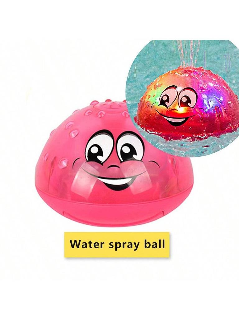 Bath Toy Ball Spray Light Rotating Shower Pool Children Toys Children Toddler Swimming Party Bathroom LED Light Toy Gift