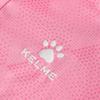 Kelme Junior Soccer Training Wear, Quick-Drying, Breathable, Short Sleeve and Shorts Set (Pink, Size 160cm)