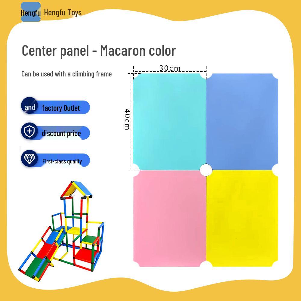 

Hengfu Versatile Indoor Climbing Frame for Kids - Educational Toy with PP Middle Panel 40*30