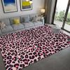 Luipaard- en Zebraprint Tapijt Antislip Wasbaar Flanel Gebiedskleed voor Huis Woonkamer Slaapkamer Tapijt Eetkamer Keuken Vloermat