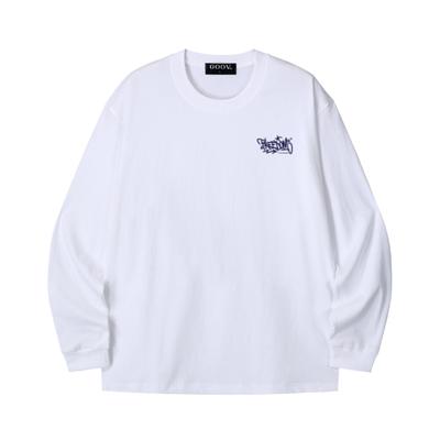 GROOVESTEP Street Mini Sleeve Oversized Long Sleeve T-Shirt H0185