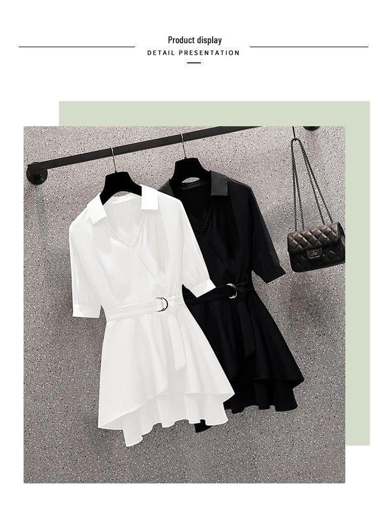 Plus Size Women's Trendy Slimming Waist Blouse 2025