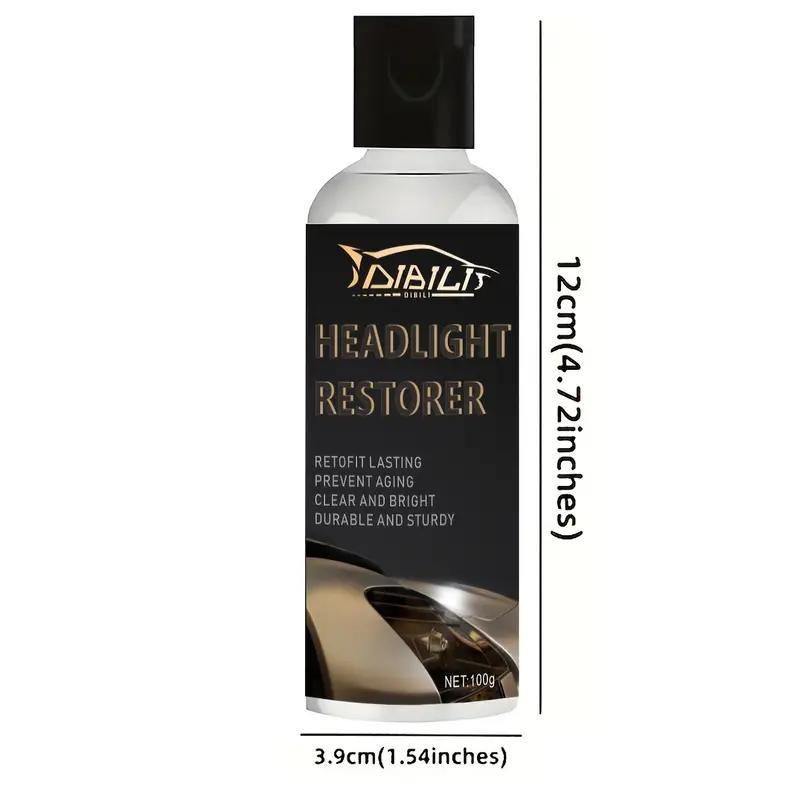 GM Headlight Repair Kit, PE Polished Scratch Removal, Updated Polishing and Maintenance Agent, Headlight Refreshing Agent