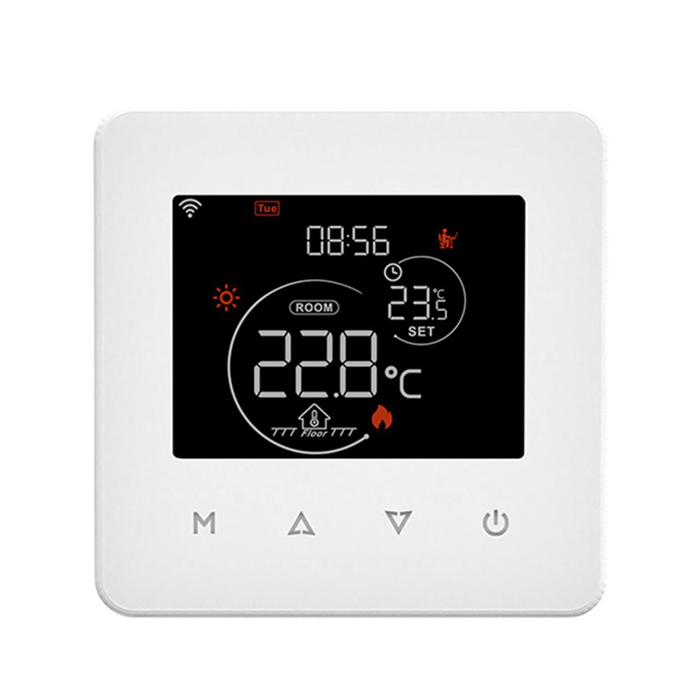 For Tuya Smart WiFi Thermostat with Voice Control Remote Monitor for Electric Gas Boiler and Floor Heating System