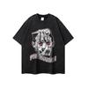 Oversized Vintage Hip Hop Tee Unisex Loose Fit Cotton T-Shirt Streetwear Casual Daily Wear