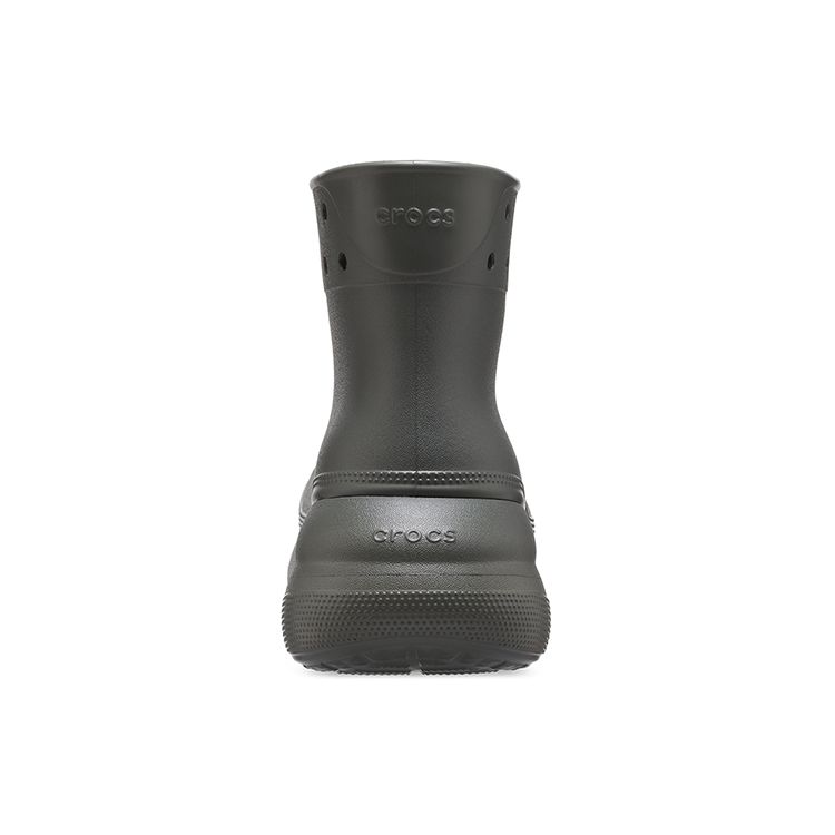 Crocs Classic Crush Rain Boot Black Unisex SKU 207946-3J5