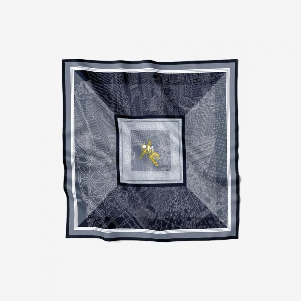 Mercion Kare Scarf Navy